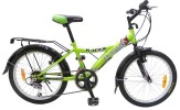 Велосипед 20' хардтейл NOVATRACK RACER зеленый, тормоз V-brake, 12 ск. 20 SH 12 V.RACER. GN 7 (20)